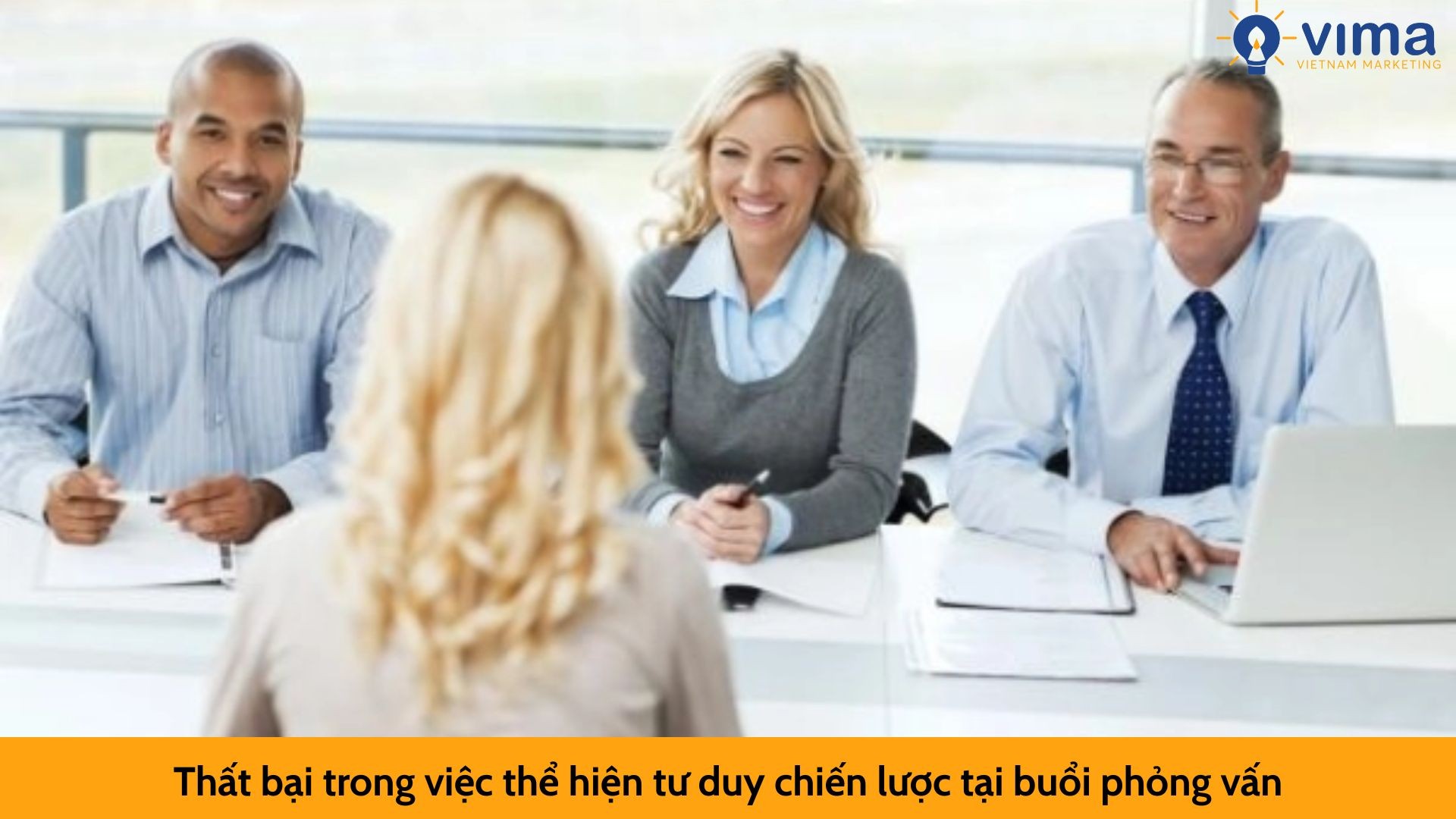 Thất bại trong việc thể hiện tư duy chiến lược tại buổi phỏng vấn